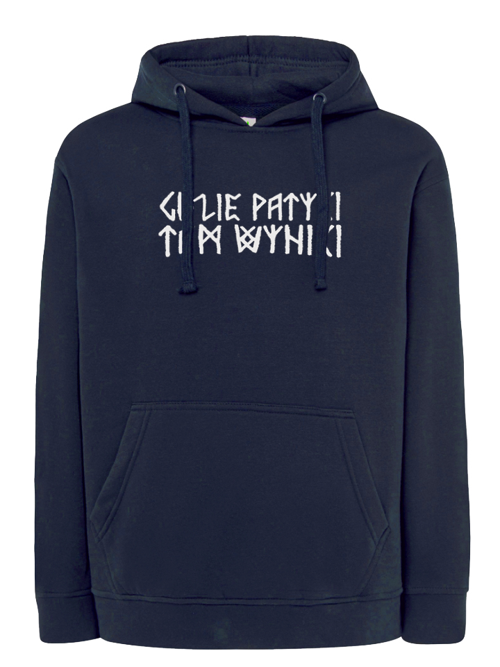 Bluza kangurka bawełna Bluza z Haftem Gdzie patyki