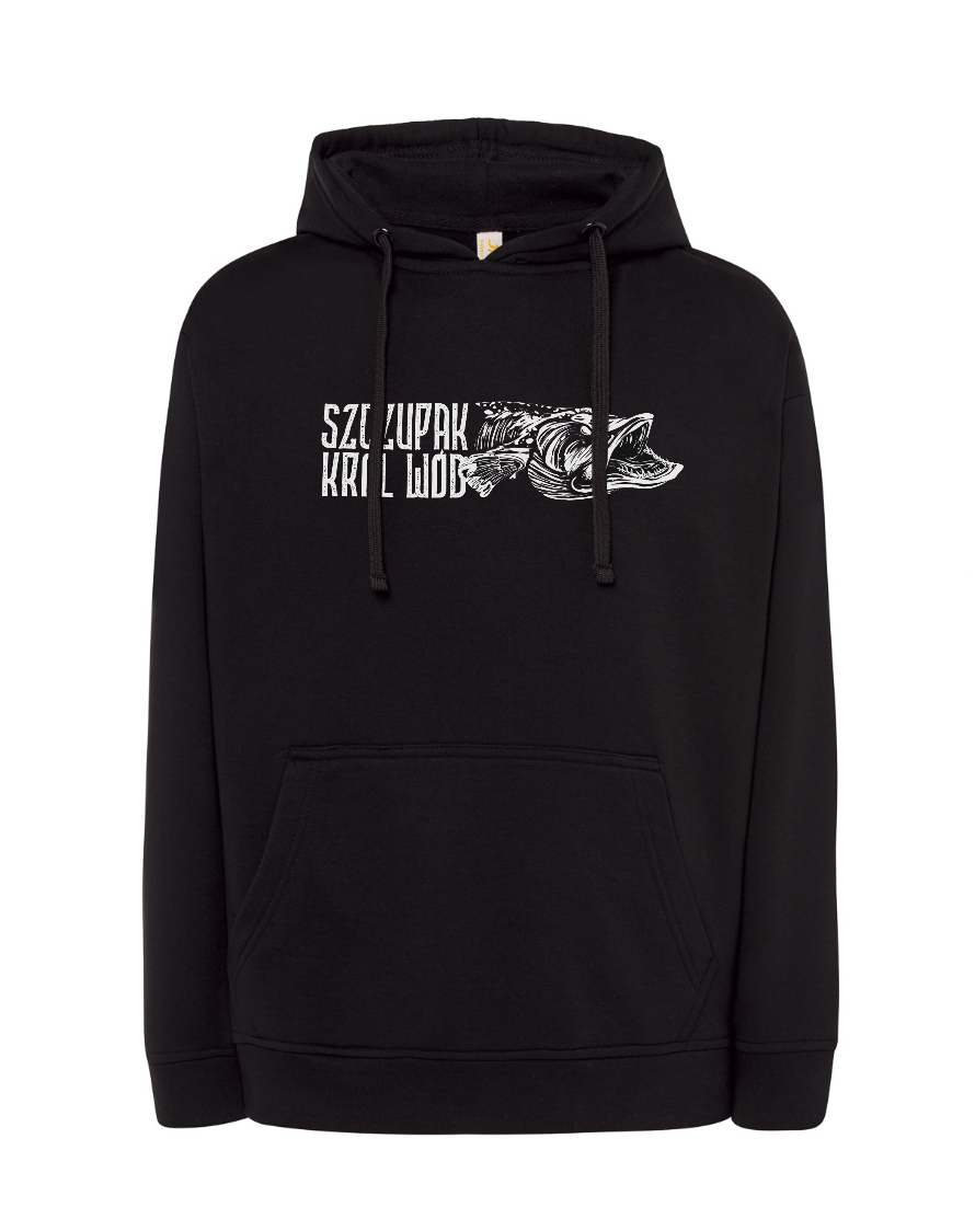 Bluza kangurka bawełna Bluza z Haftem Szczupak Król Wód