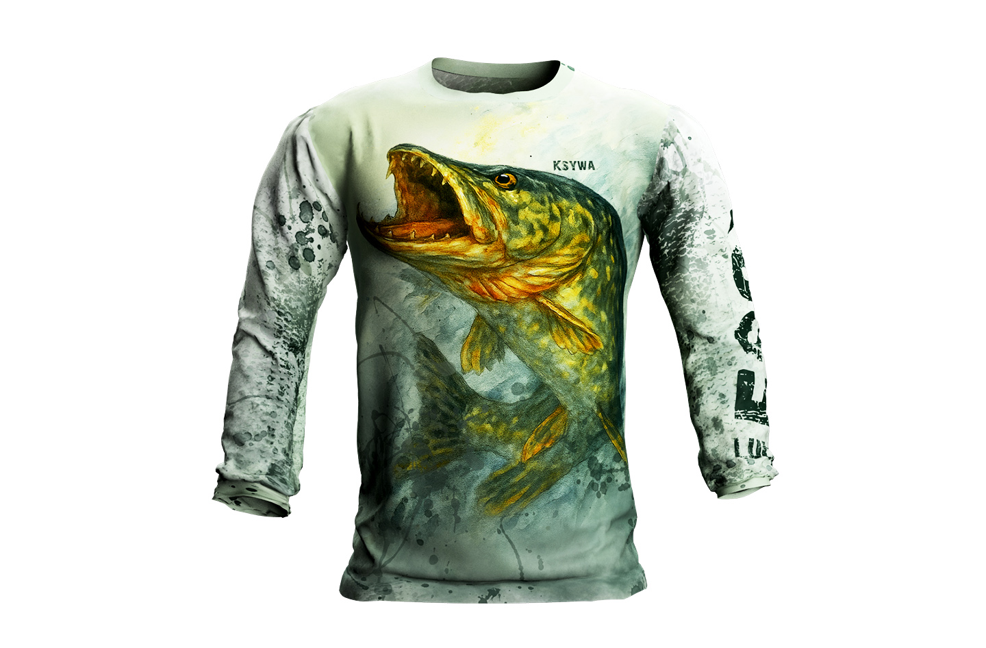 szczupak Koszulka Esox Lucius