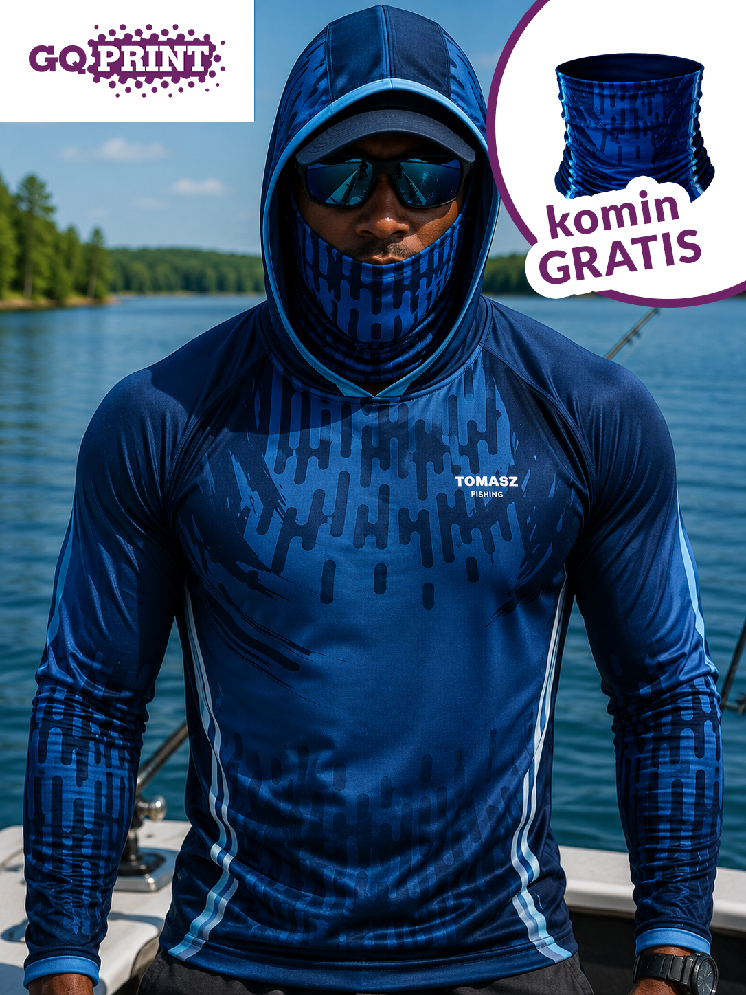 Uniwersalne Koszulka Blue