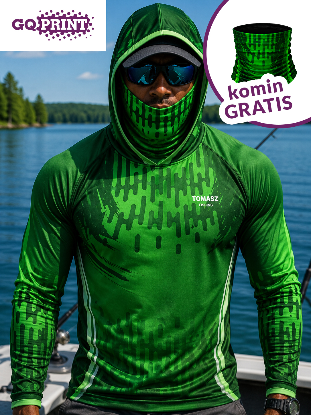 Pstrąg Koszulka Green