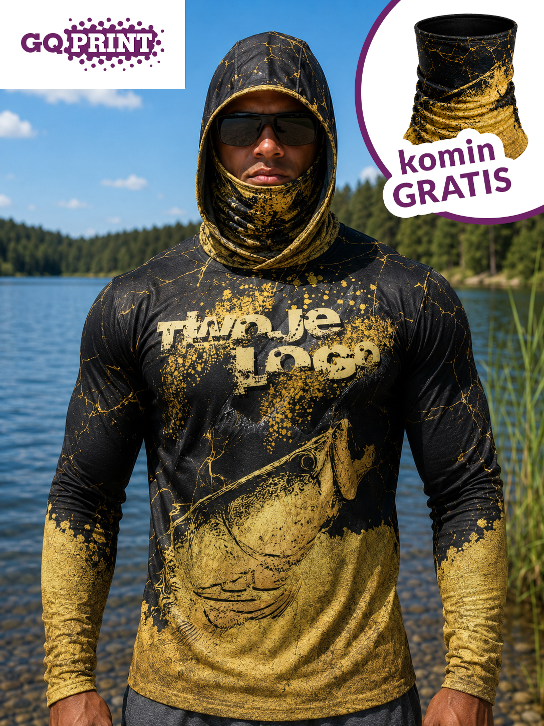 szczupak Koszulka Golden Zander
