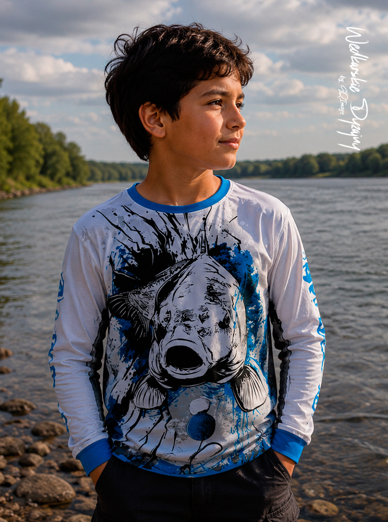 Białoryb Koszulka Blue Carp