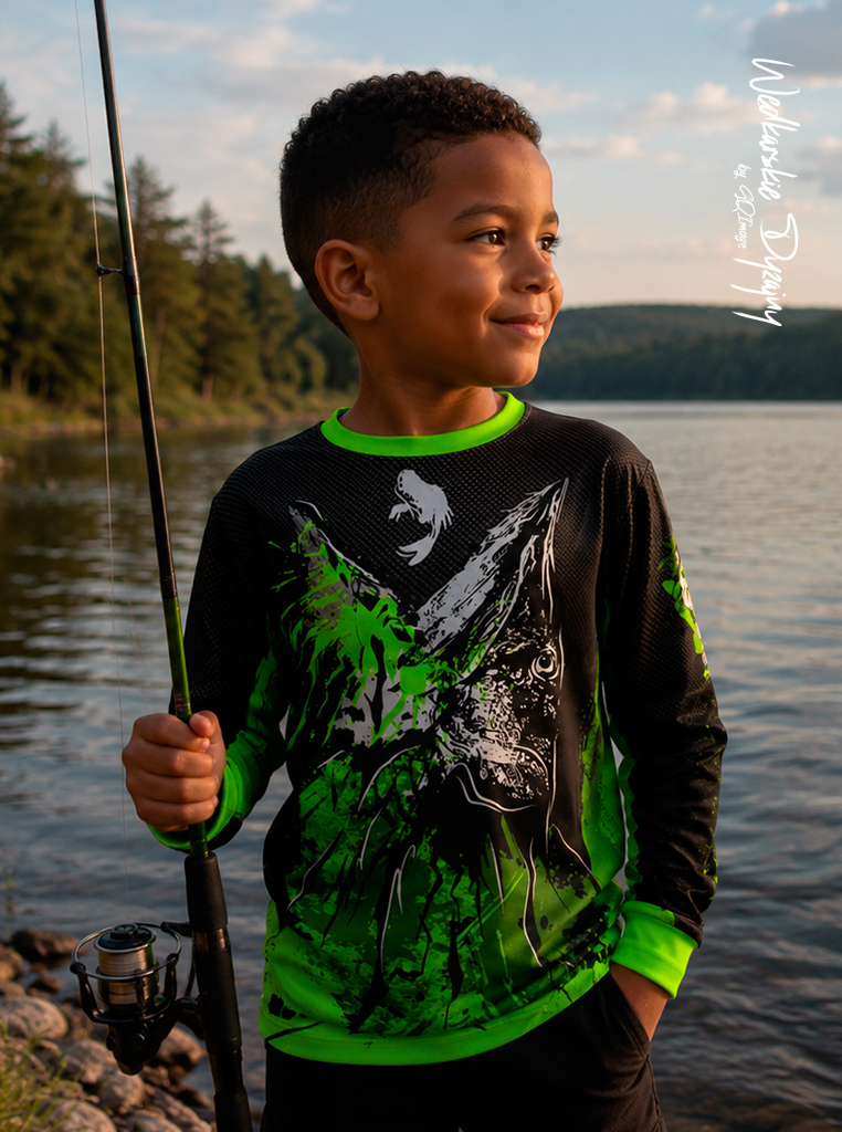 szczupak Koszulka Dark Green Pike