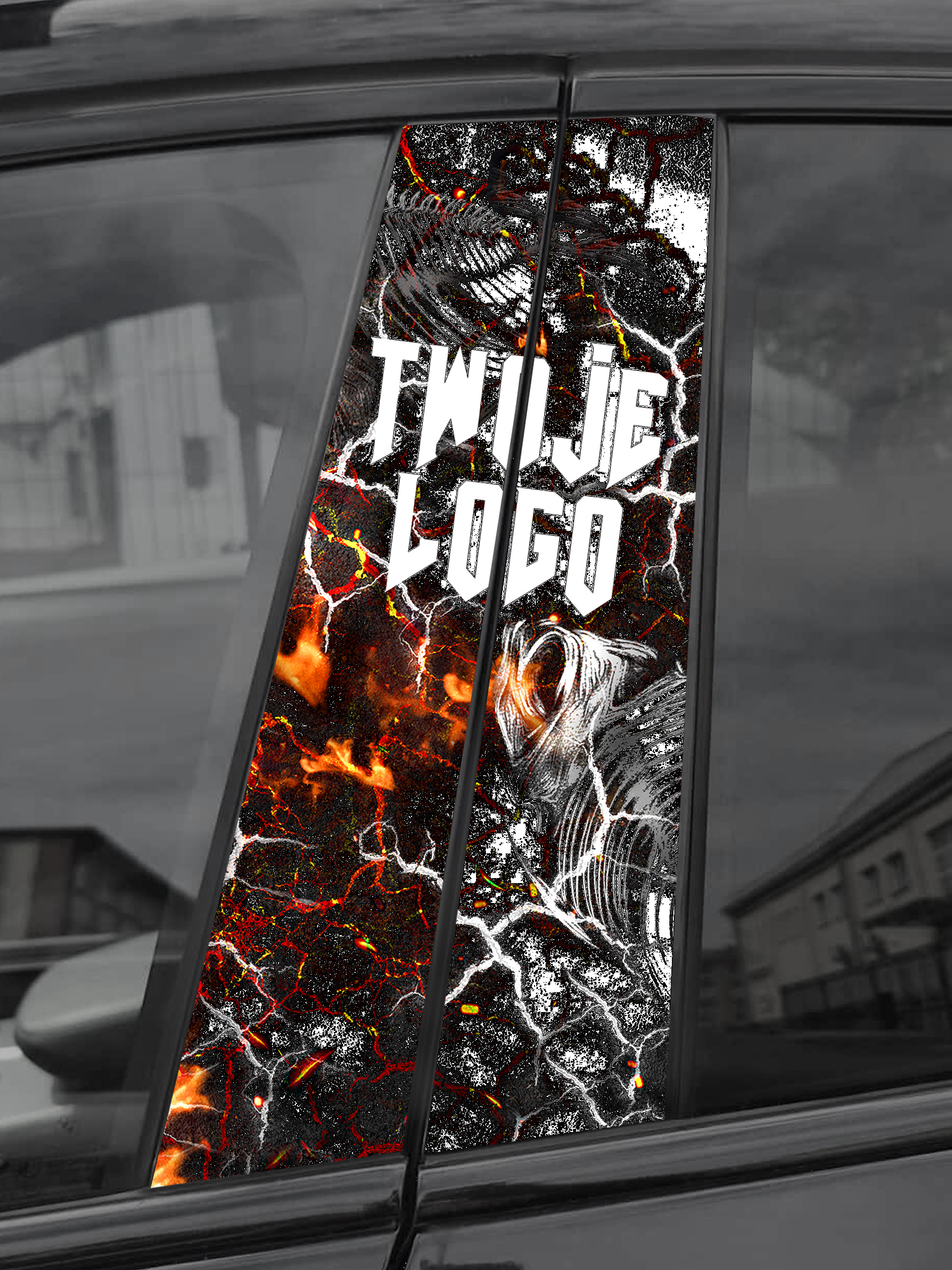 Naklejki Thunder Logo