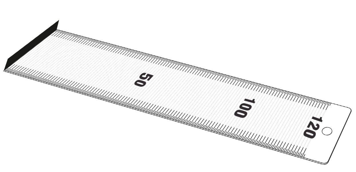 Miarki sztywne Miara sztywna 120cm x 24cm