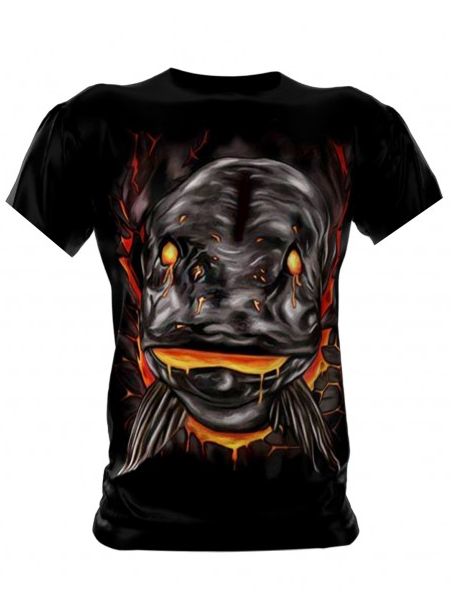 Pstrąg T-shirt Pike From Hell - szczupak