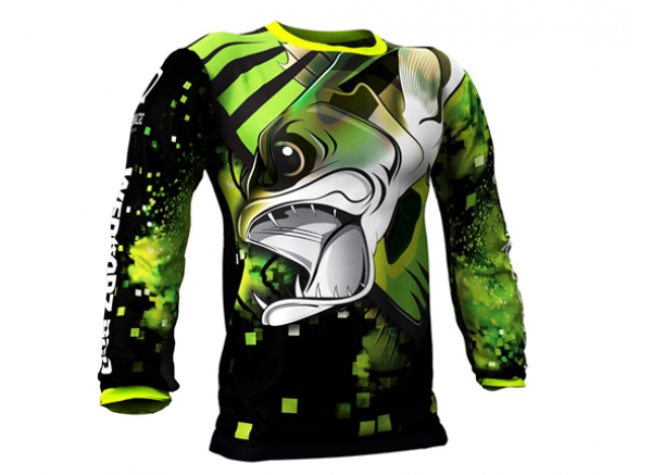 Sandacz Koszulka Cartoon Zander