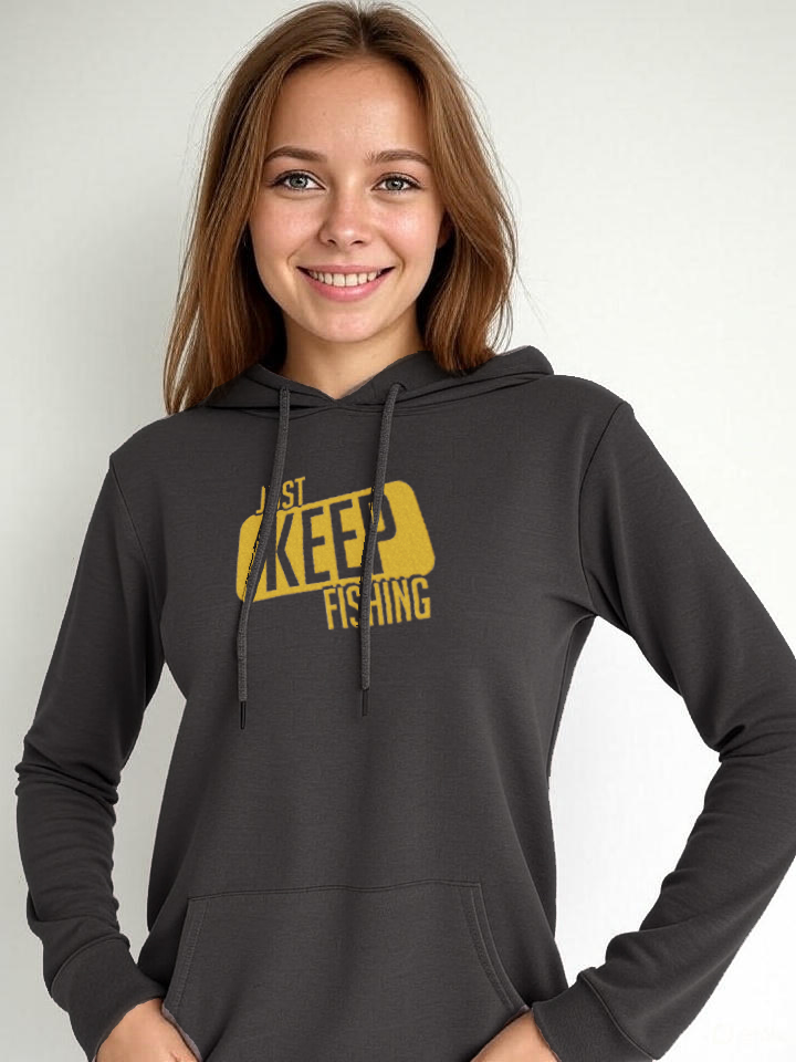 Bluza z Haftem Keep Fishing