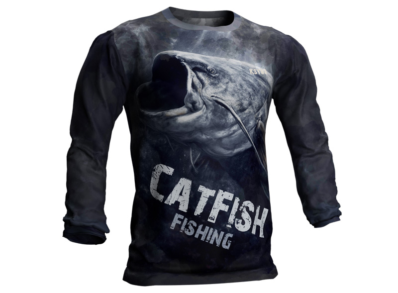 Catfish Fishing  Longsleeve wędkarski