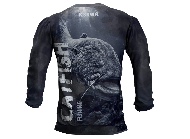 Catfish Fishing  Longsleeve wędkarski