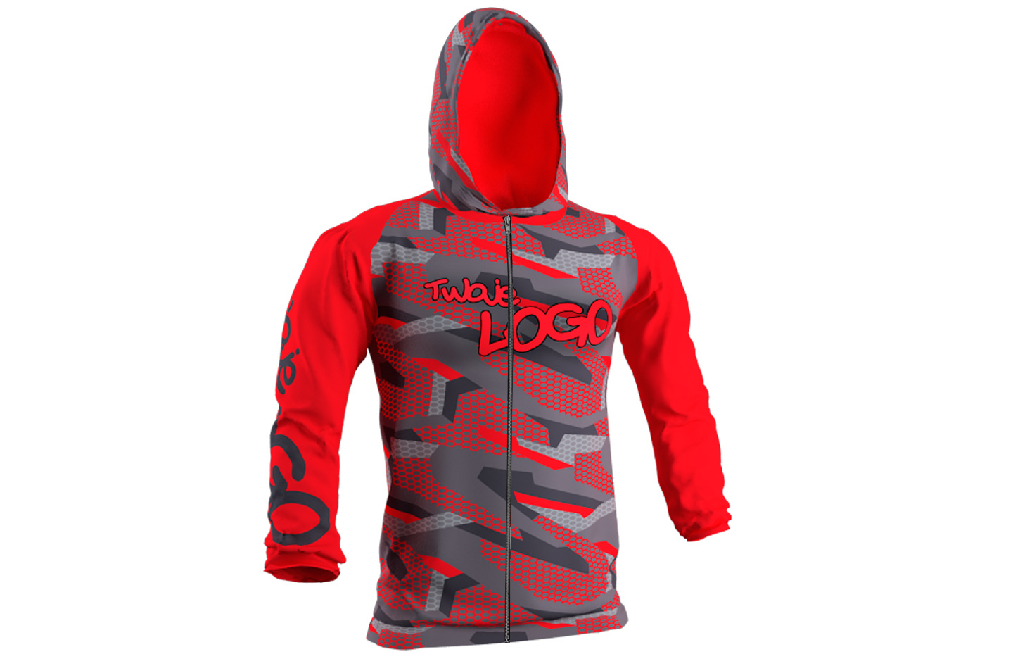 Bluza zawodnicza Red Camuflage