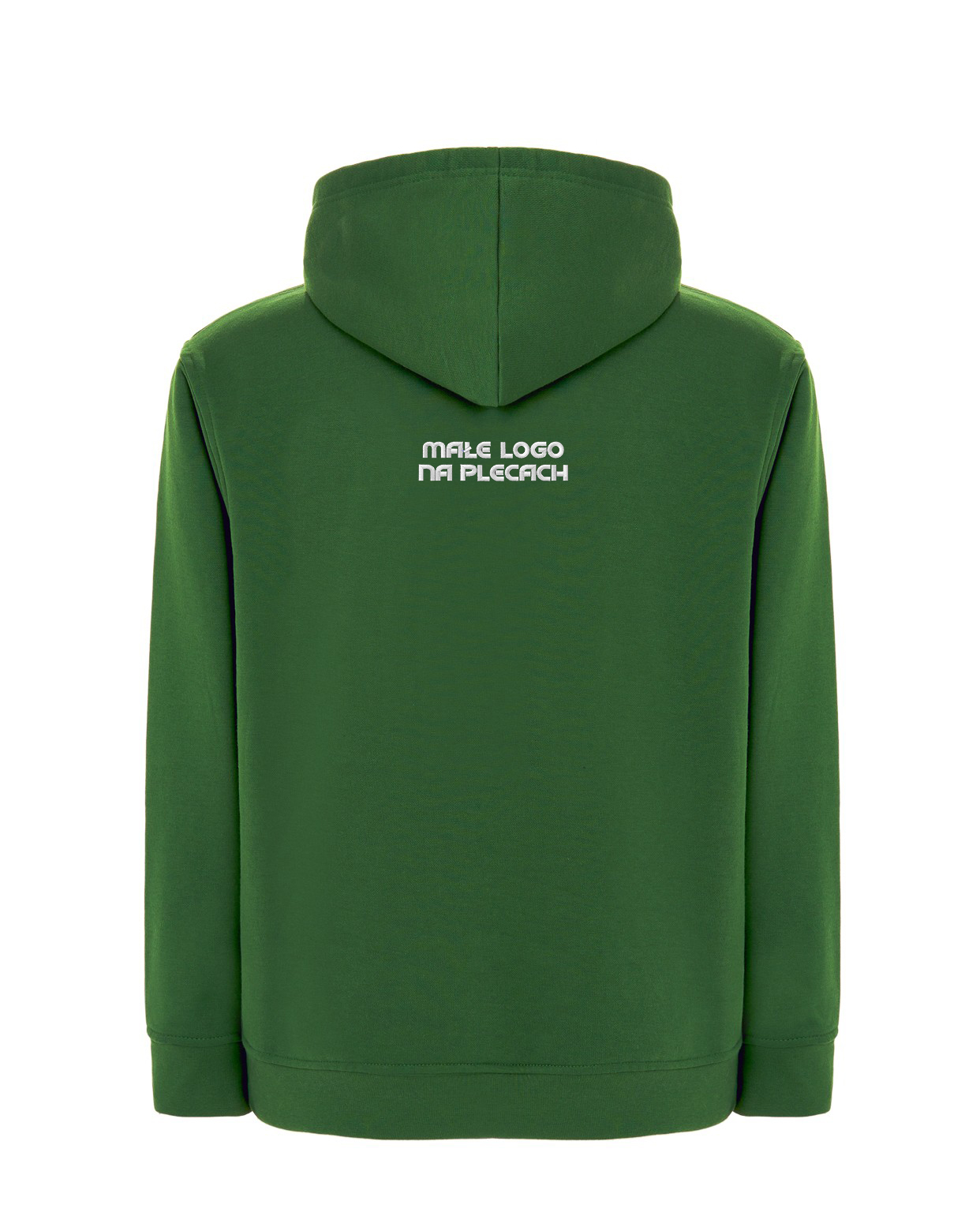 Bluza z Haftem Butelkowa Zieleń