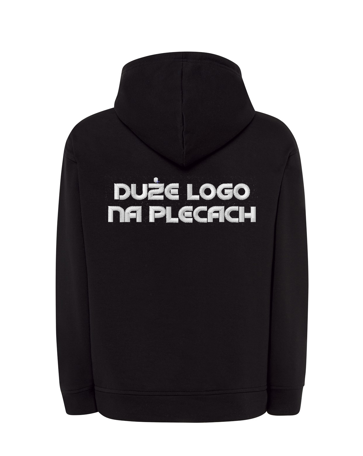 Czarna Bluza z Haftem