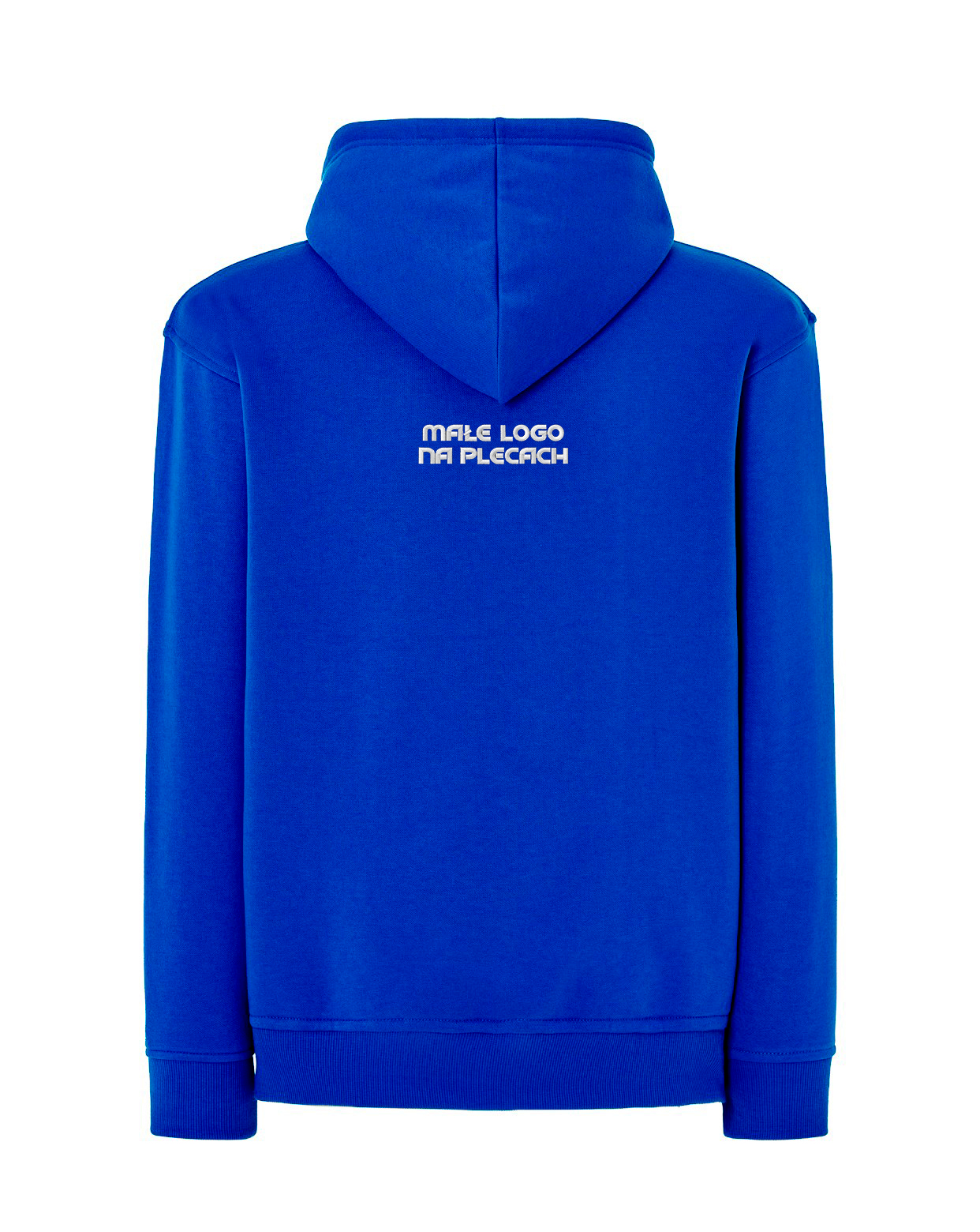 Granatowa Bluza z Haftem 