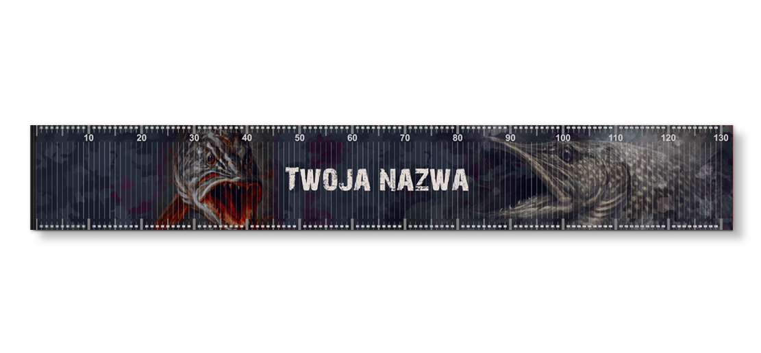 Miarka Wędkarska ze Szczupakiem
