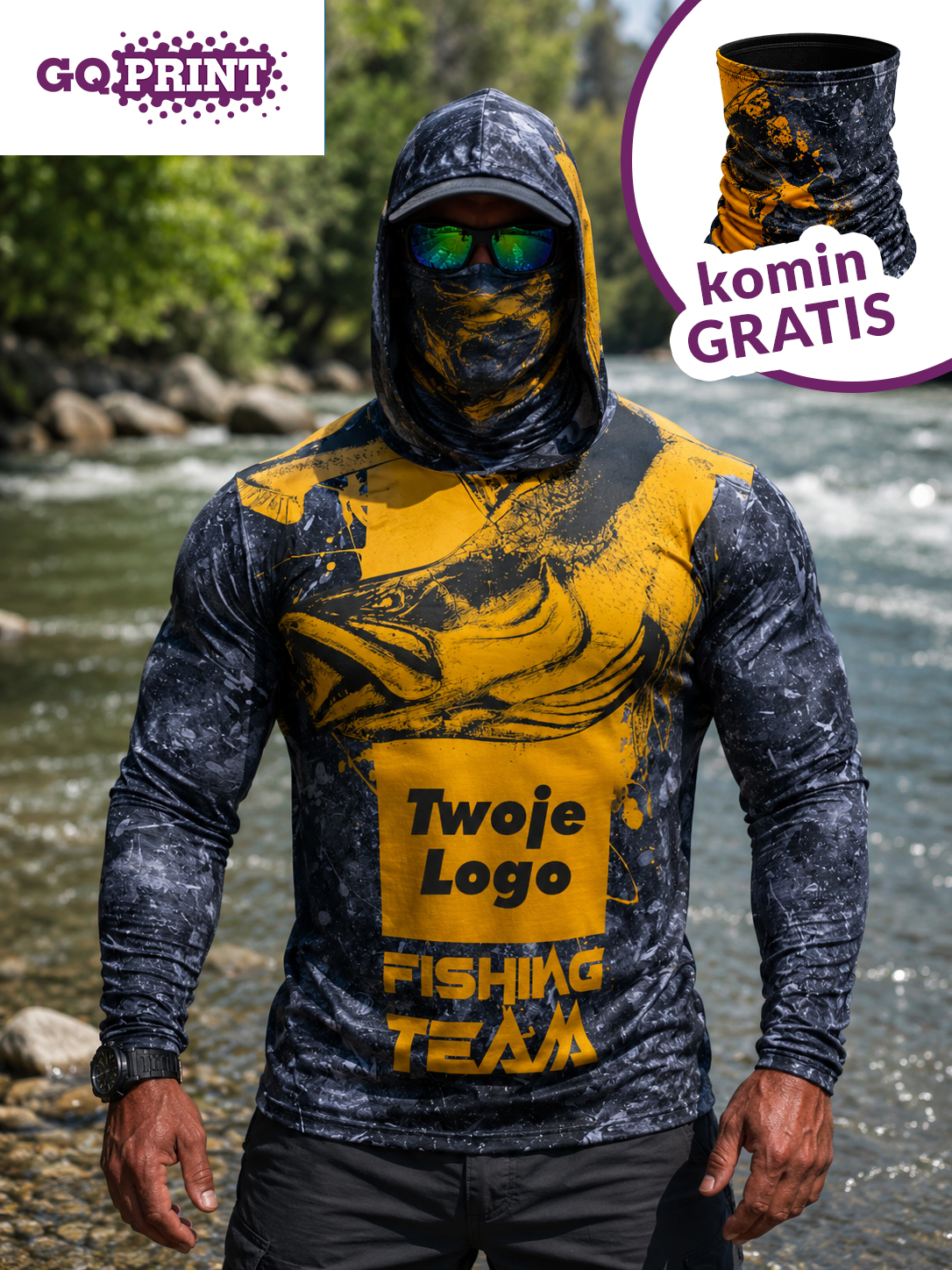 Gold Zander Koszulka termoaktywna wędkarska