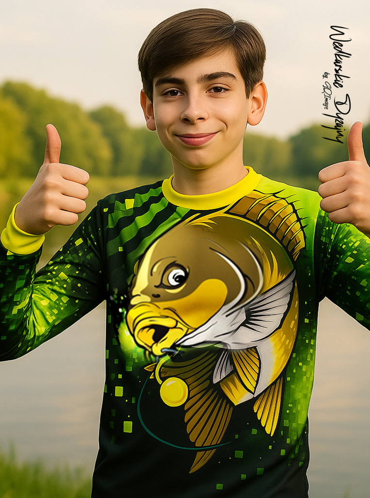 Koszulka Cartoon Carp