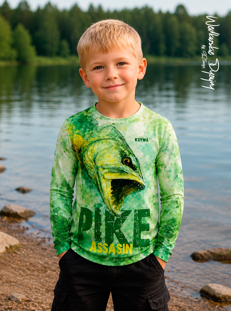 Pike Assasin 1 koszulka na spinning letnia