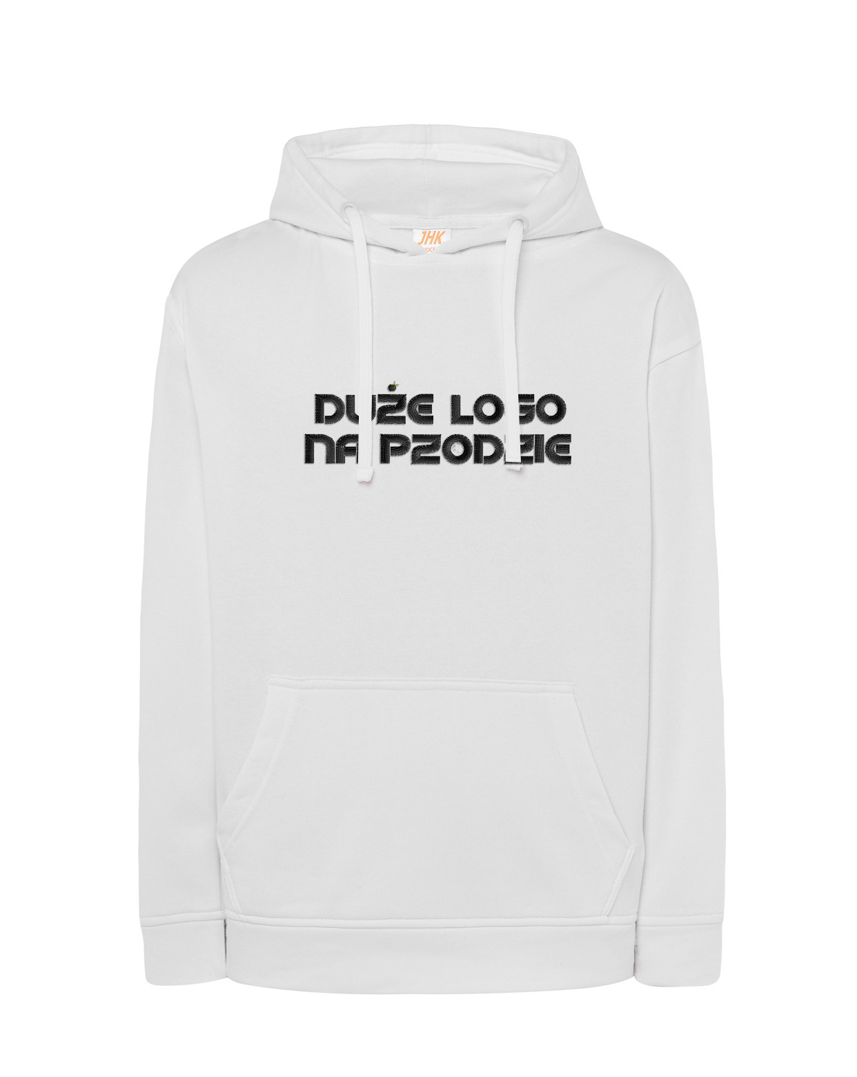 Biała Bluza z Haftem